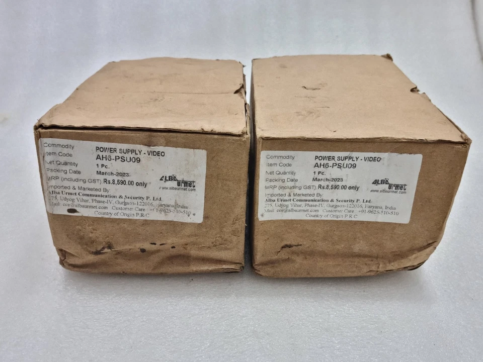 ALBA URMET AH6-PSU09 CENTRALIZED POWER SUPPLY INPUT-100-240VAC OUTPUT-36VDC/2A